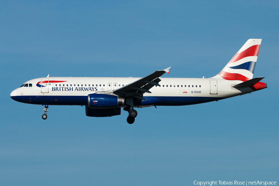 British Airways Airbus A320-232 (G-EUUC) | Photo 301527