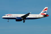 British Airways Airbus A320-232 (G-EUUC) at  London - Heathrow, United Kingdom
