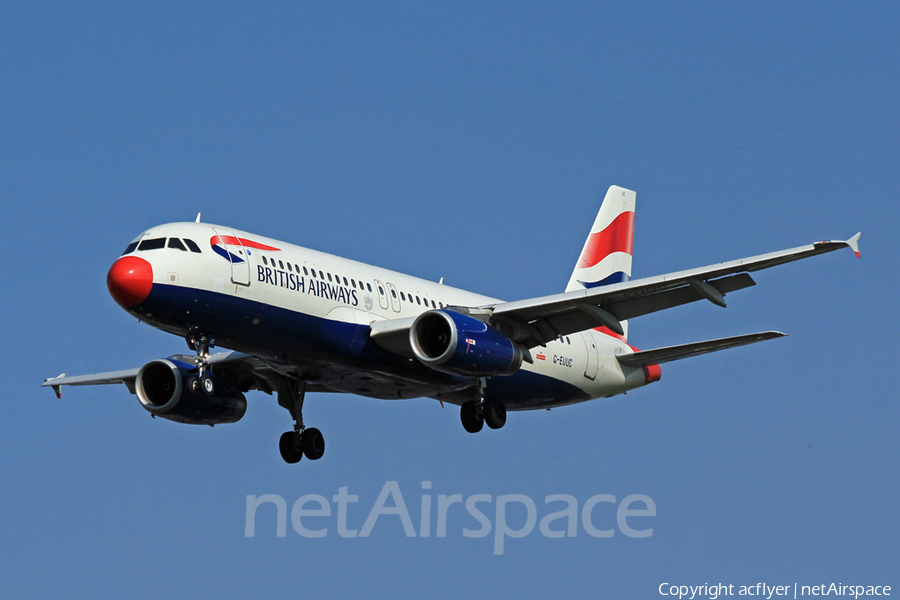 British Airways Airbus A320-232 (G-EUUC) | Photo 309146