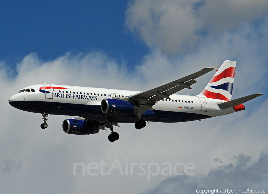 British Airways Airbus A320-232 (G-EUUC) | Photo 581414
