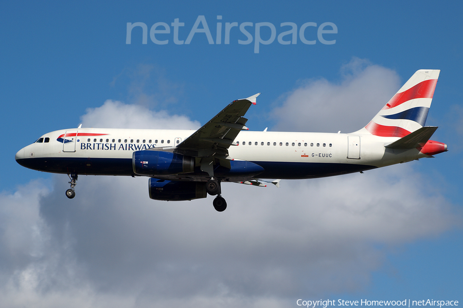 British Airways Airbus A320-232 (G-EUUC) | Photo 668986