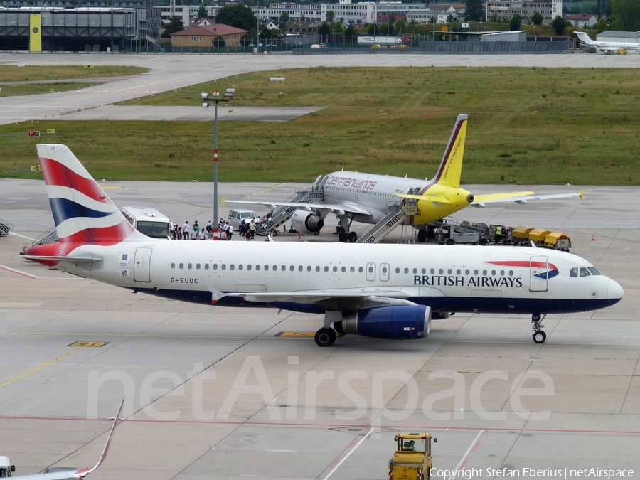 British Airways Airbus A320-232 (G-EUUC) | Photo 271374