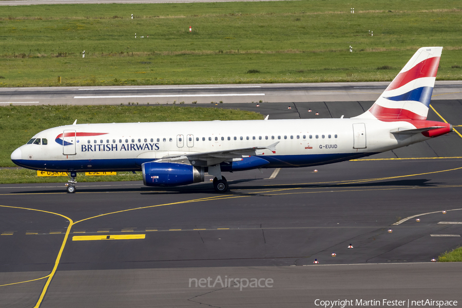 British Airways Airbus A320-232 (G-EUUD) | Photo 470220