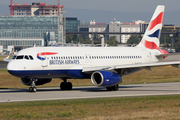 British Airways Airbus A320-232 (G-EUUD) at  Frankfurt am Main, Germany