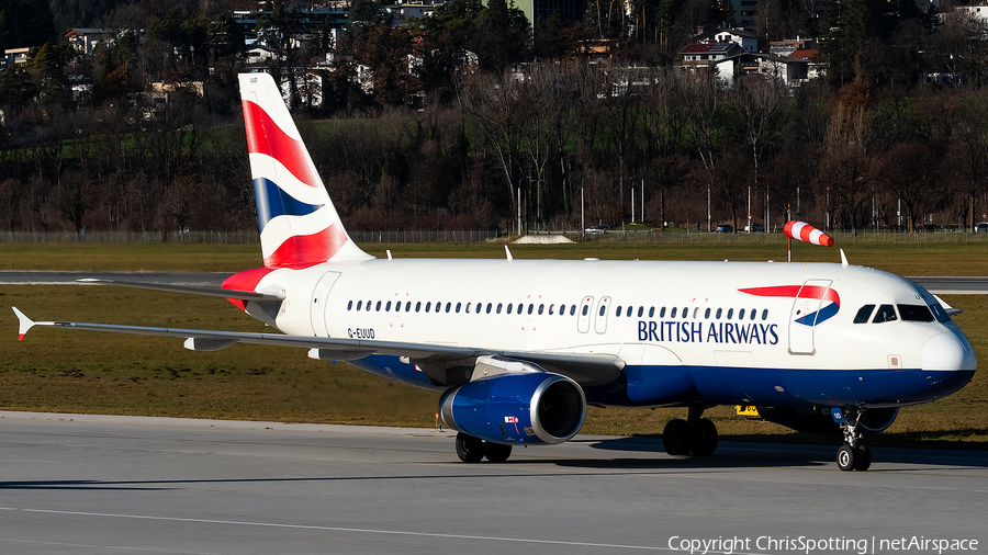 British Airways Airbus A320-232 (G-EUUD) | Photo 283750