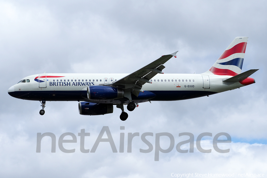 British Airways Airbus A320-232 (G-EUUD) | Photo 168746