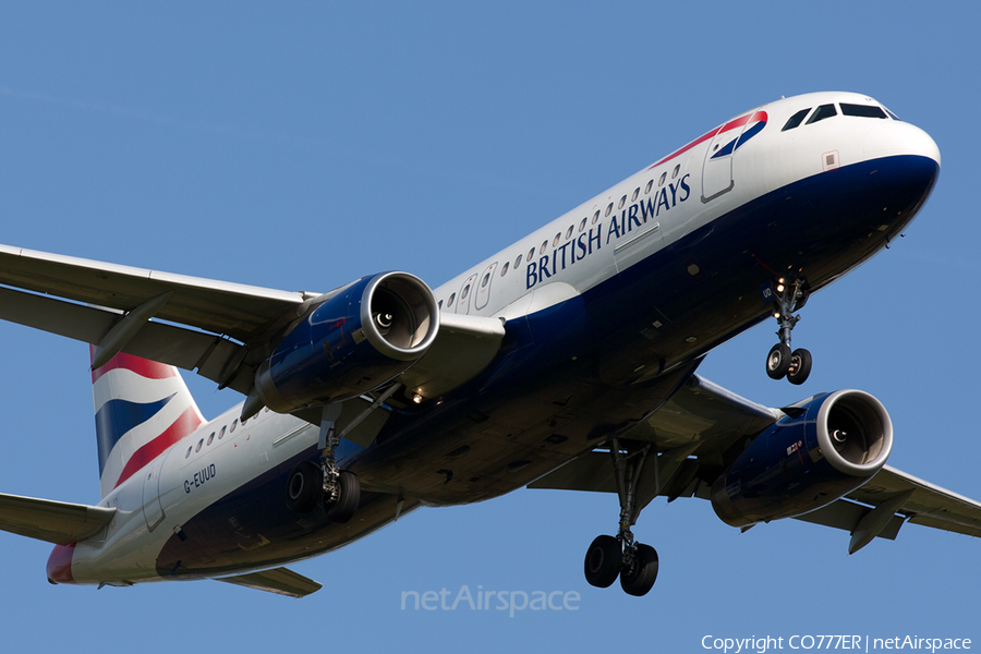 British Airways Airbus A320-232 (G-EUUD) | Photo 52814