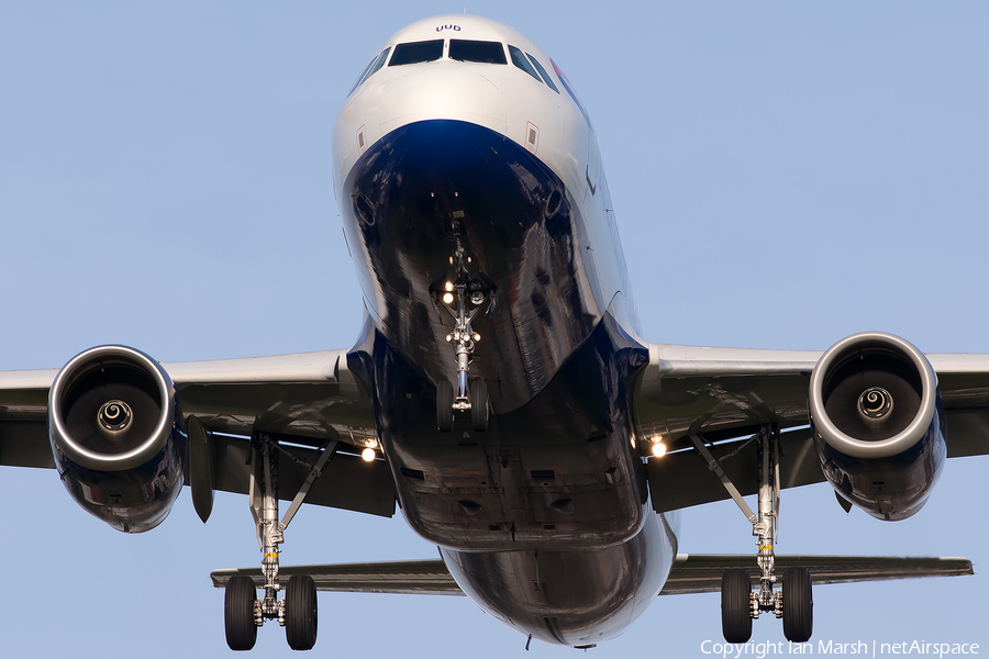British Airways Airbus A320-232 (G-EUUD) | Photo 88588