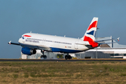 British Airways Airbus A320-232 (G-EUUD) at  Lisbon - Portela, Portugal