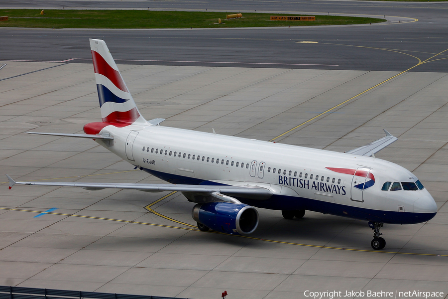 British Airways Airbus A320-232 (G-EUUD) | Photo 139043