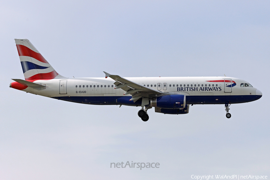 British Airways Airbus A320-232 (G-EUUD) | Photo 477639