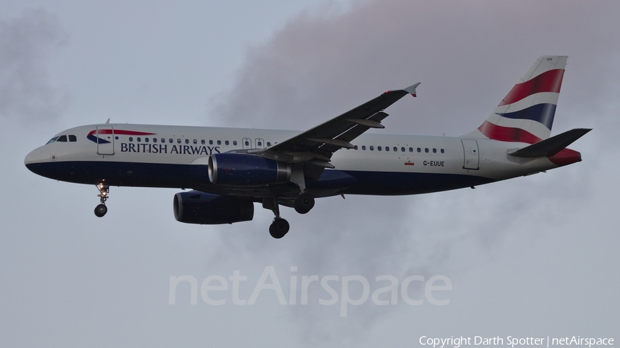 British Airways Airbus A320-232 (G-EUUE) | Photo 225151
