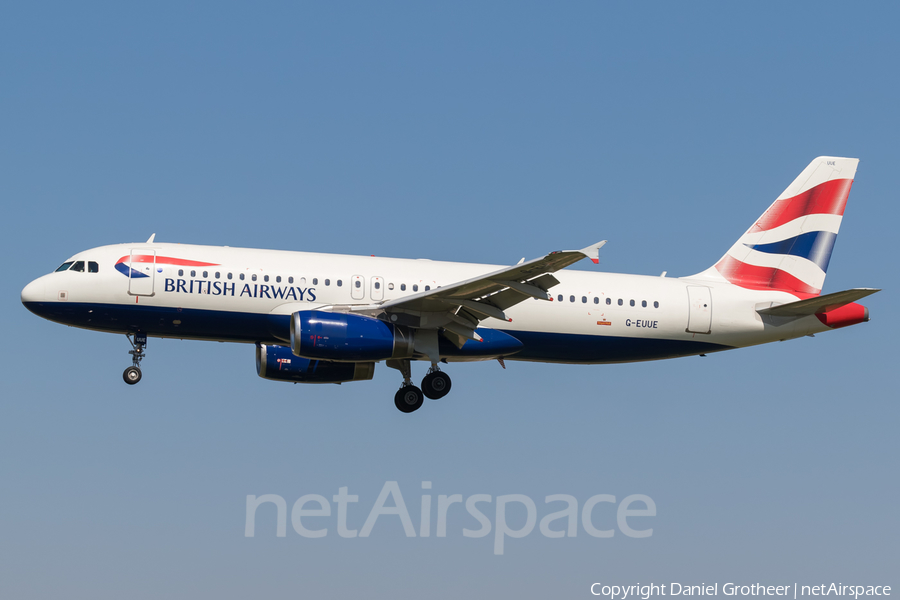 British Airways Airbus A320-232 (G-EUUE) | Photo 156933