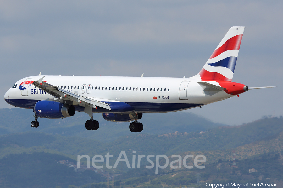 British Airways Airbus A320-232 (G-EUUE) | Photo 428854