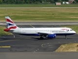 British Airways Airbus A320-232 (G-EUUE) at  Dusseldorf - International, Germany