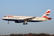 British Airways Airbus A320-232 (G-EUUE) at  Hamburg - Fuhlsbuettel (Helmut Schmidt), Germany