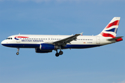 British Airways Airbus A320-232 (G-EUUE) at  Hamburg - Fuhlsbuettel (Helmut Schmidt), Germany