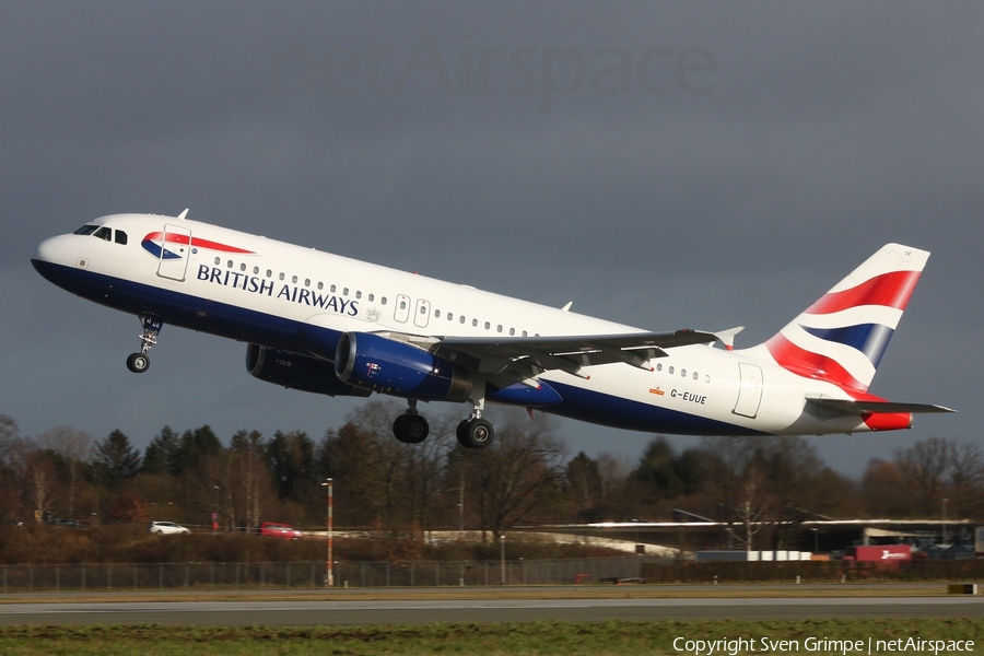 British Airways Airbus A320-232 (G-EUUE) | Photo 494635