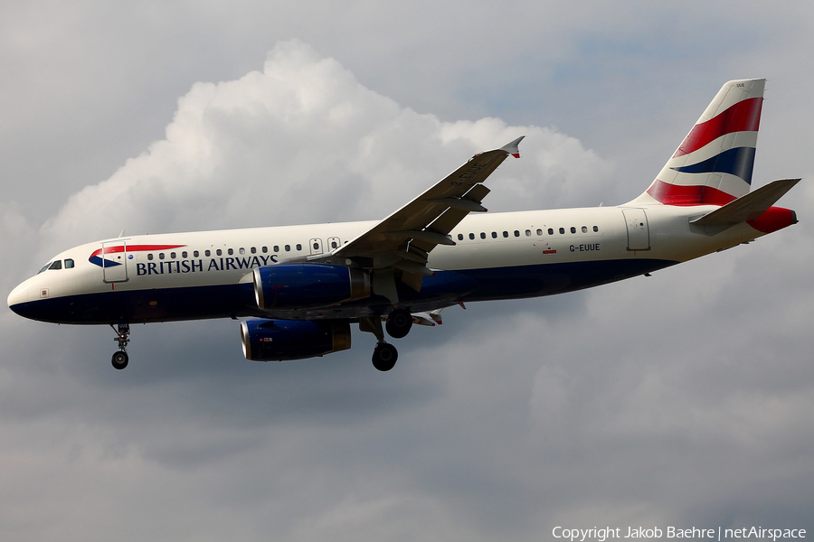 British Airways Airbus A320-232 (G-EUUE) | Photo 187535