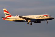 British Airways Airbus A320-232 (G-EUUE) at  London - Heathrow, United Kingdom