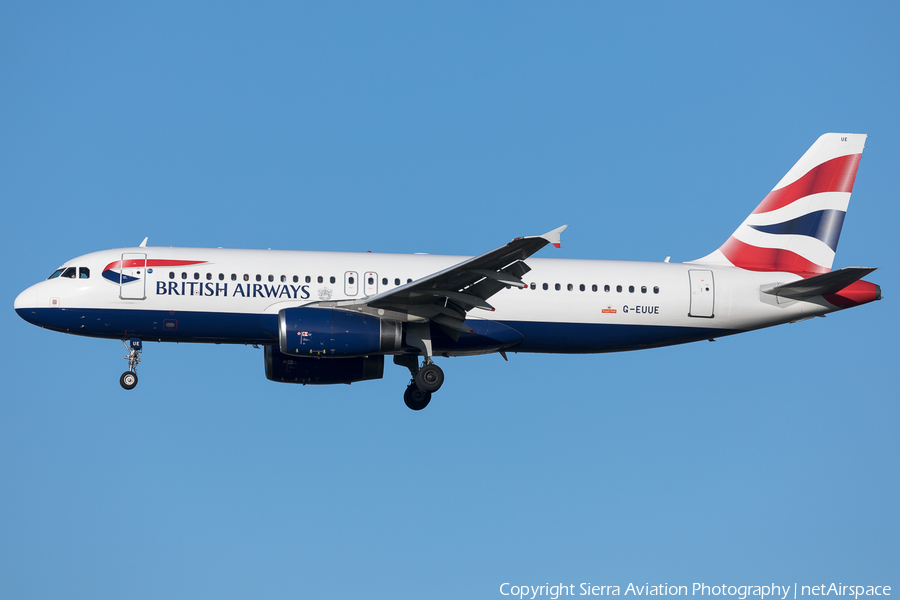 British Airways Airbus A320-232 (G-EUUE) | Photo 373953