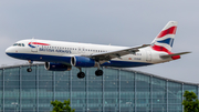 British Airways Airbus A320-232 (G-EUUE) at  London - Heathrow, United Kingdom