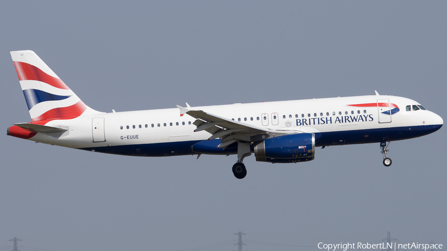 British Airways Airbus A320-232 (G-EUUE) | Photo 594731