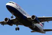 British Airways Airbus A320-232 (G-EUUE) at  London - Heathrow, United Kingdom