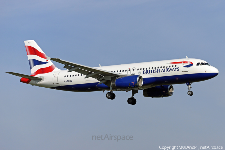 British Airways Airbus A320-232 (G-EUUE) | Photo 474658