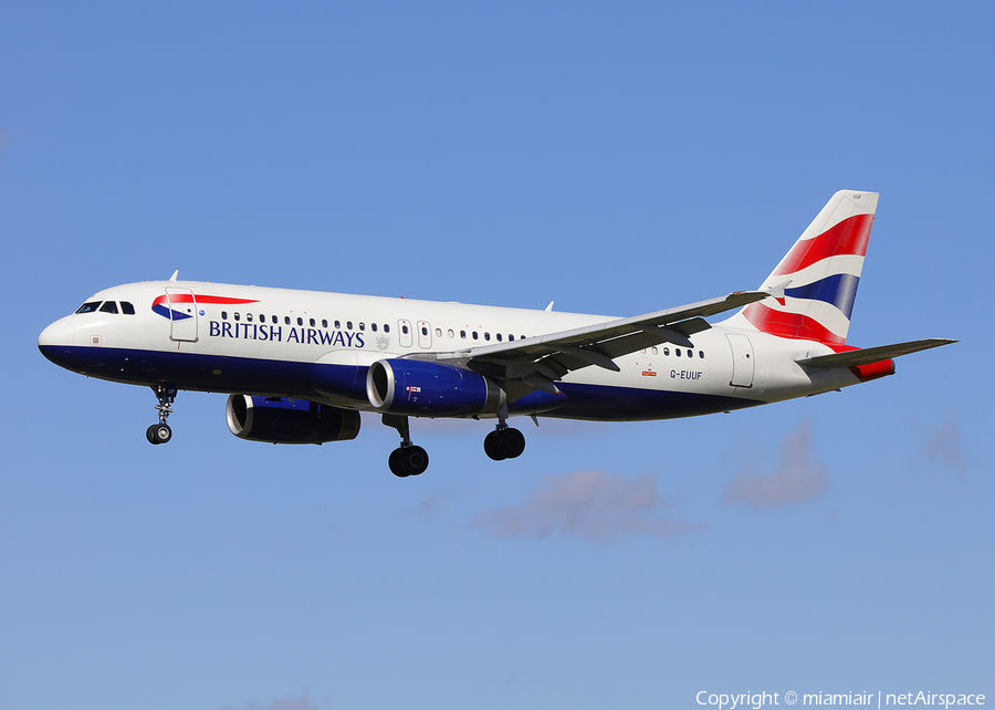 British Airways Airbus A320-232 (G-EUUF) | Photo 150108