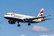 British Airways Airbus A320-232 (G-EUUF) at  Barcelona - El Prat, Spain