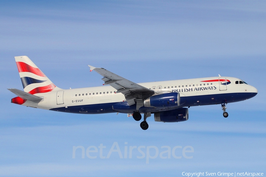 British Airways Airbus A320-232 (G-EUUF) | Photo 17737