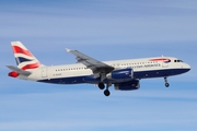 British Airways Airbus A320-232 (G-EUUF) at  Hamburg - Fuhlsbuettel (Helmut Schmidt), Germany