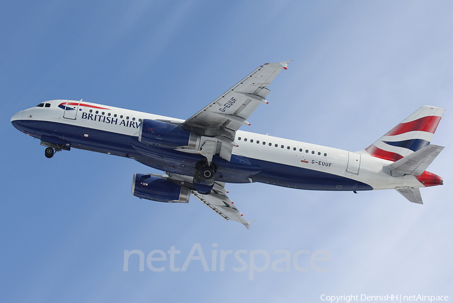 British Airways Airbus A320-232 (G-EUUF) | Photo 406229