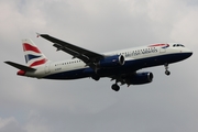 British Airways Airbus A320-232 (G-EUUF) at  London - Heathrow, United Kingdom