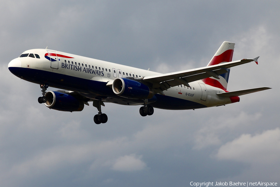 British Airways Airbus A320-232 (G-EUUF) | Photo 187546