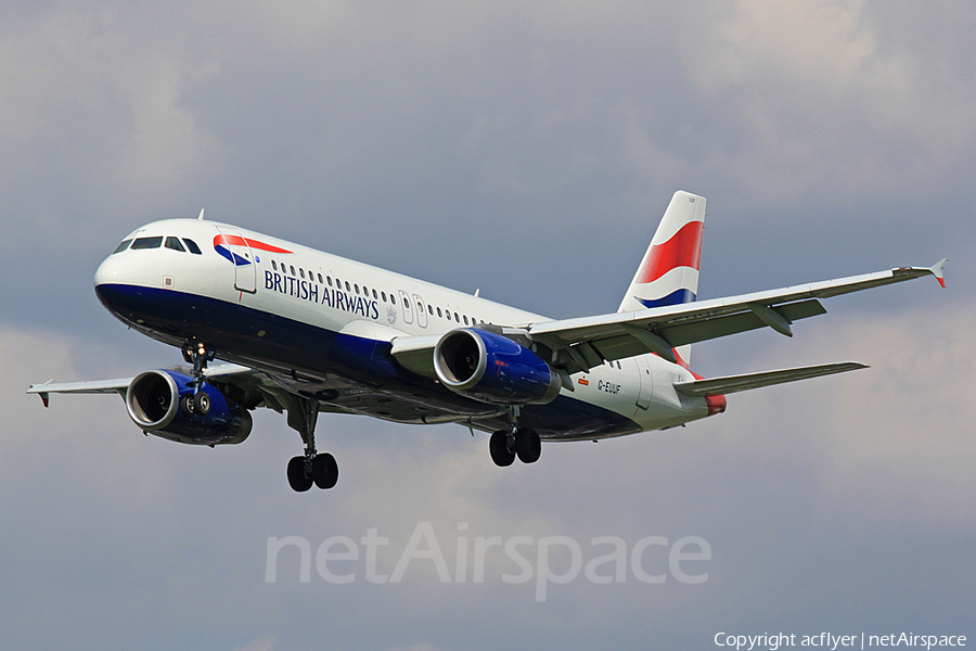 British Airways Airbus A320-232 (G-EUUF) | Photo 244971