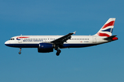 British Airways Airbus A320-232 (G-EUUF) at  London - Heathrow, United Kingdom