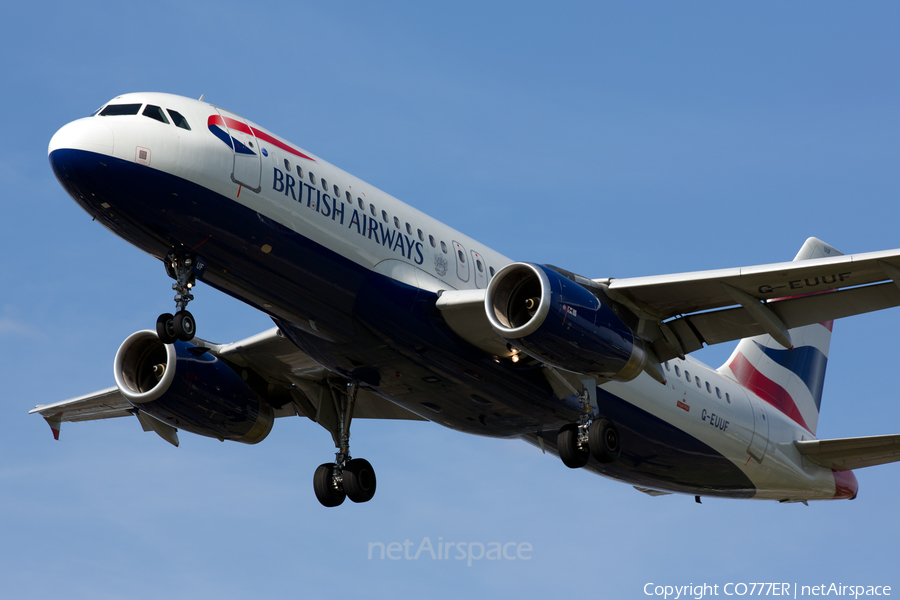 British Airways Airbus A320-232 (G-EUUF) | Photo 63216