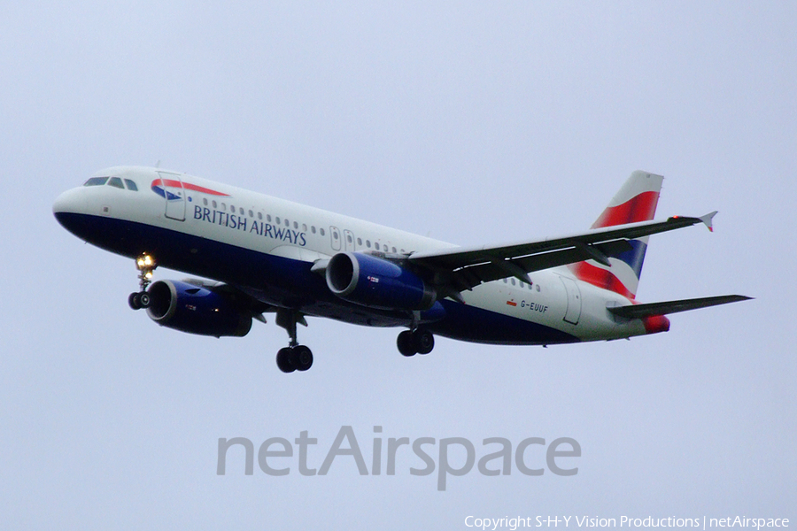 British Airways Airbus A320-232 (G-EUUF) | Photo 7336