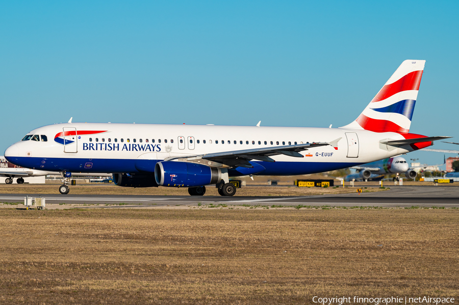 British Airways Airbus A320-232 (G-EUUF) | Photo 645610