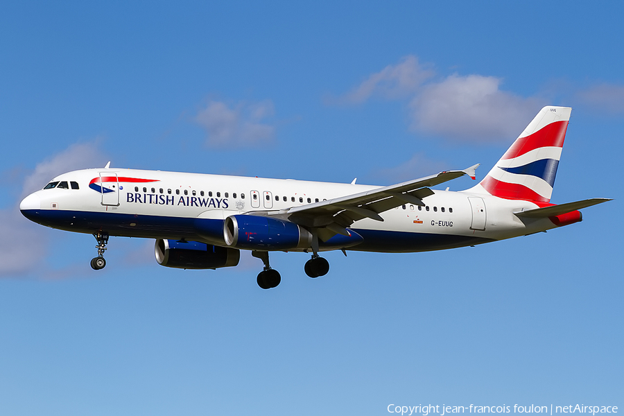 British Airways Airbus A320-232 (G-EUUG) | Photo 156624