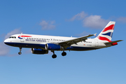 British Airways Airbus A320-232 (G-EUUG) at  Barcelona - El Prat, Spain