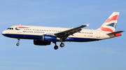 British Airways Airbus A320-232 (G-EUUG) at  Barcelona - El Prat, Spain