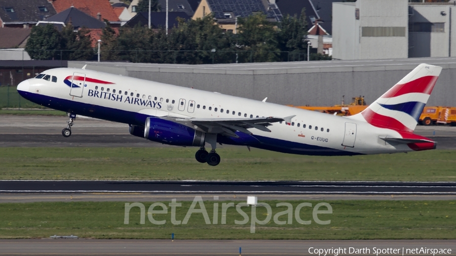 British Airways Airbus A320-232 (G-EUUG) | Photo 232434