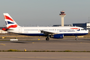 British Airways Airbus A320-232 (G-EUUG) at  Frankfurt am Main, Germany