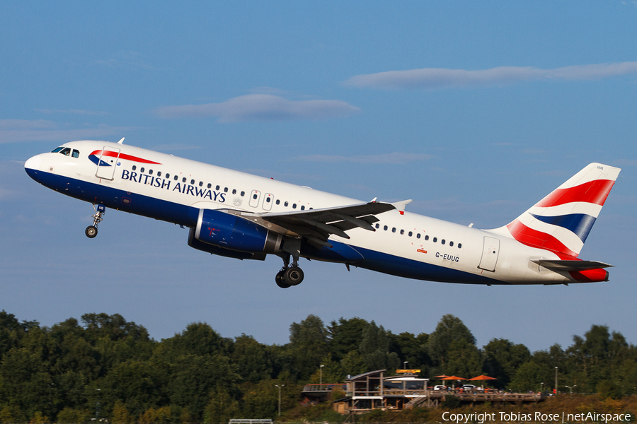 British Airways Airbus A320-232 (G-EUUG) | Photo 302405