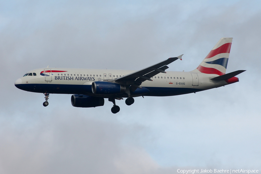 British Airways Airbus A320-232 (G-EUUG) | Photo 148459