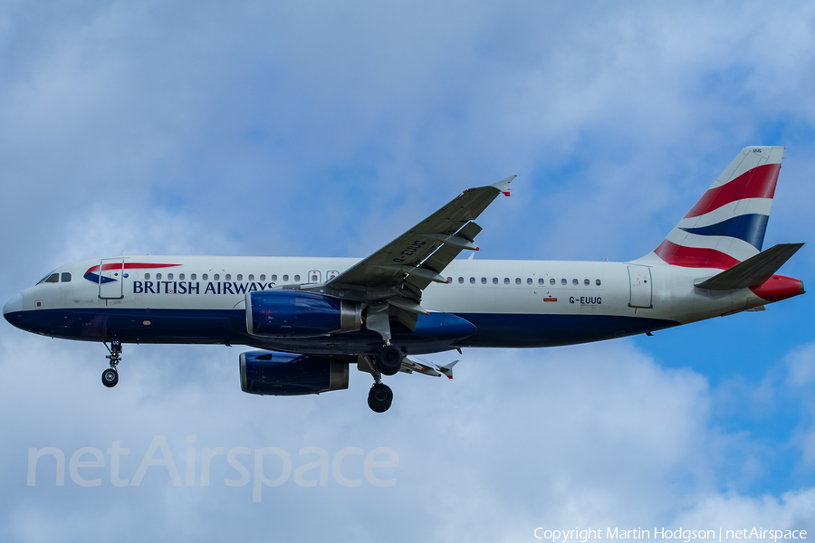 British Airways Airbus A320-232 (G-EUUG) | Photo 287208