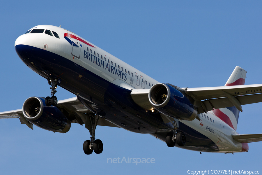 British Airways Airbus A320-232 (G-EUUG) | Photo 63217